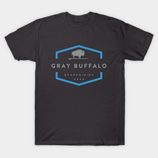 Gray Buffalo Boardriding Gear - blue/gray T-Shirt